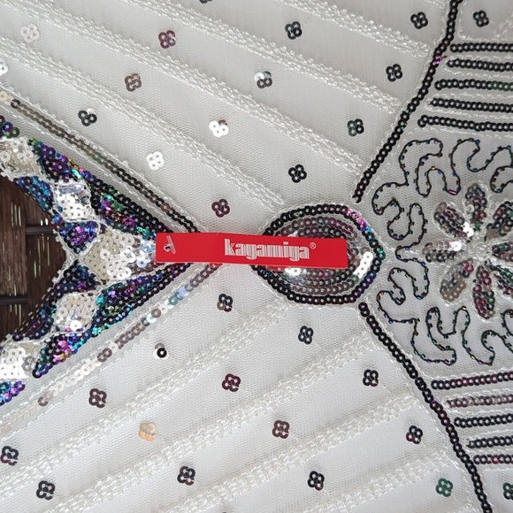 NWT: 1920's Gatsby Flapper Dress - Fully Fringed & Beaded - Picture 6 of 7